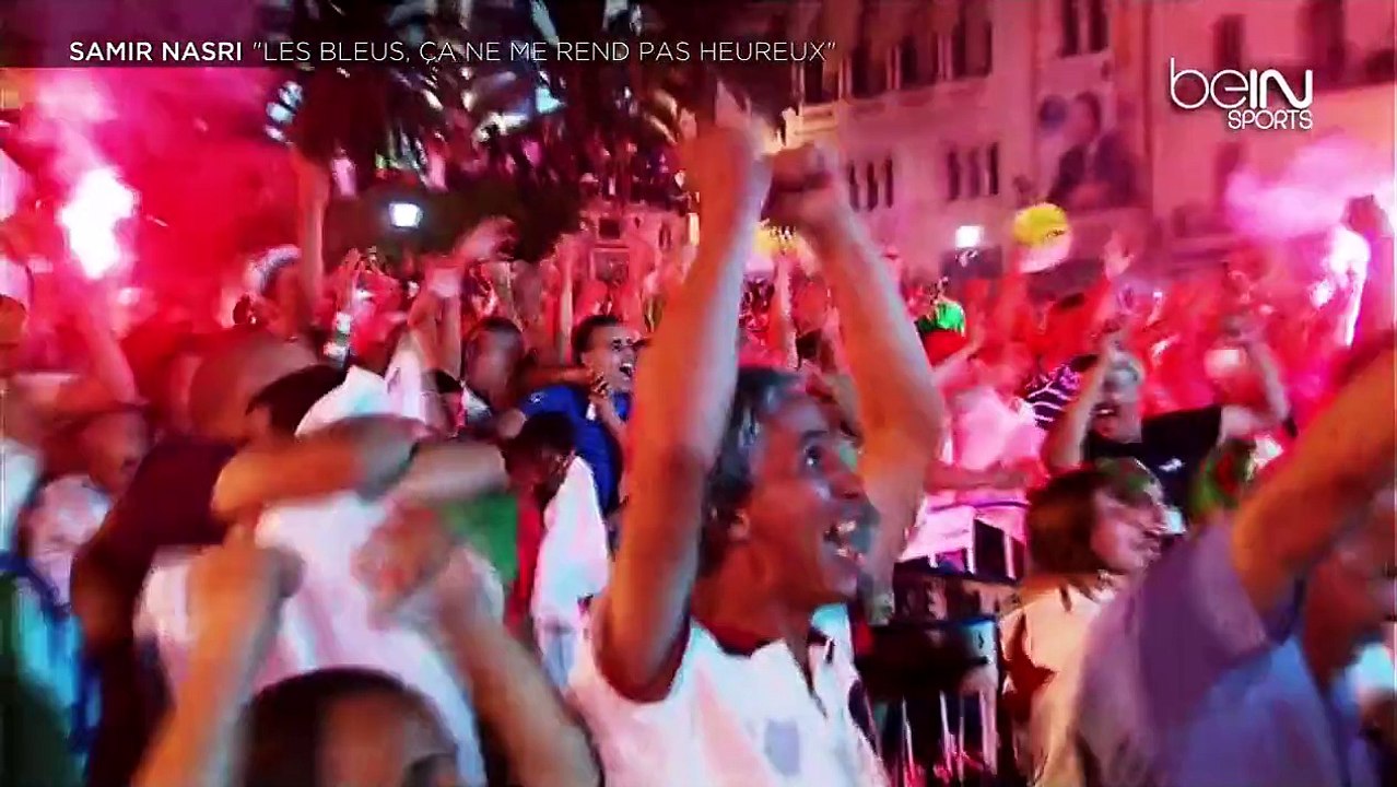 Samir Nasri:  "J'ai beaucoup aimé le parcours de l'Algérie à la Coupe du Monde"