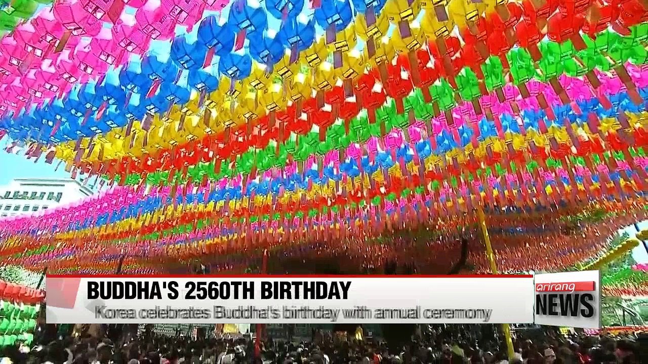 Korea celebrates Buddha's 2,560th birthday