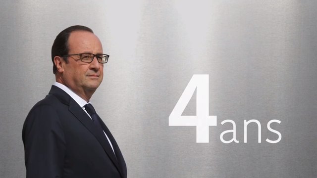 Retour en images sur les 4 premières années du mandat du président François Hollande
