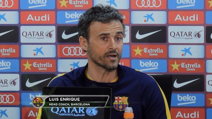 38e j. - Enrique ne craint pas la pression