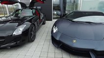 DJI Osmo first Test with a short Clip of Lamborghini Aventador and AMG SLS by Marker92 Hechingen