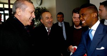 Eto'o: Hayalim Cumhurbaşkanı Erdoğan ile Futbol Oynamak