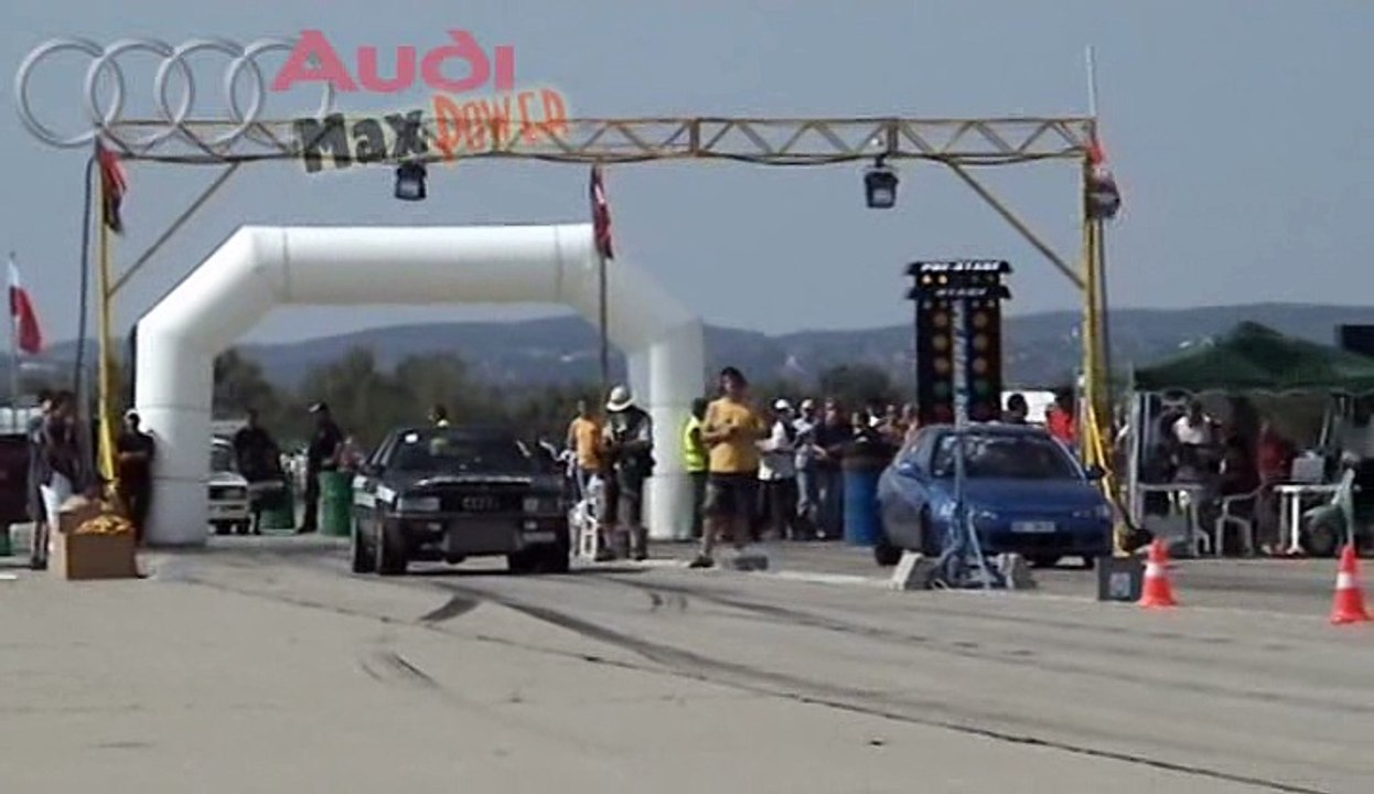 Audi 80 Coupe Quattro Turbo Vs. Honda Civic B20