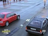 Audi 80 Coupe Quattro Turbo Vs. Mitsubishi Lancer EVO VII