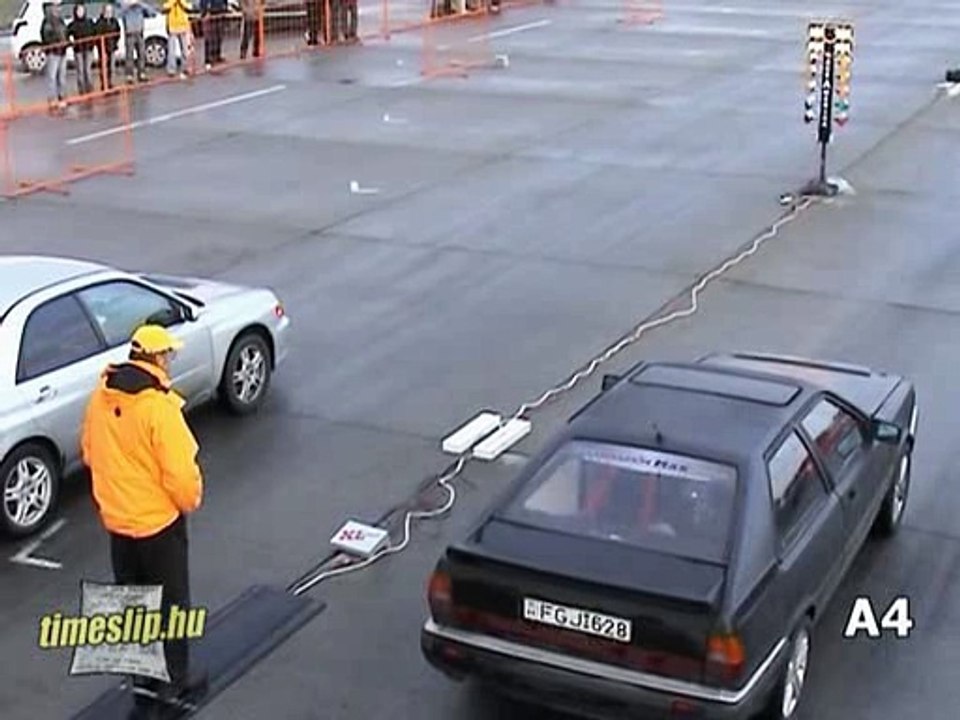 Audi 80 Coupe Quattro Turbo Vs. Subaru Impreza GT