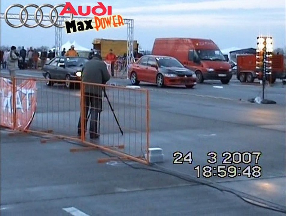 Audi 80 Coupe Quattro Vs. DCS Mitsubishi Lancer Evo VIII