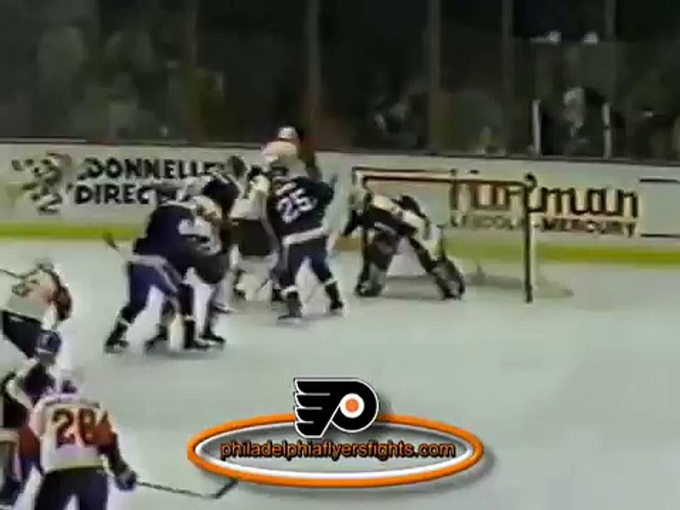 029 Nov 18, 1999 Gord Donnelly vs Craig Berube Winnipeg Jets vs Philadelphia Flyers REPLAY