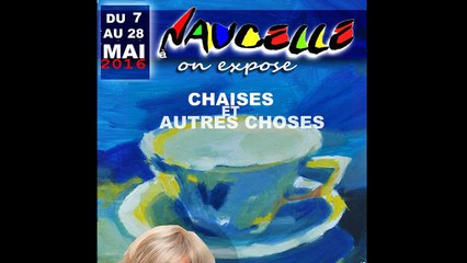 A Naucelle on expose : Tineke Joordens. Chaises & autres choses  à la Quincaillerie