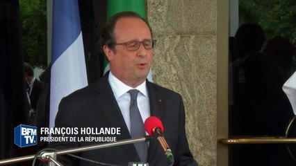 Incidents à Rennes: "aucune violence ne doit être acceptée", prévient Hollande (BFMTV)