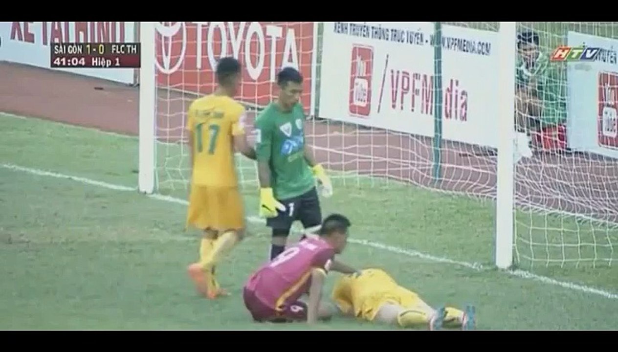 Saigon FC 3 - 1 FLC Thanh Hoa (V-League) VIDEO Highlights 14/05/2016