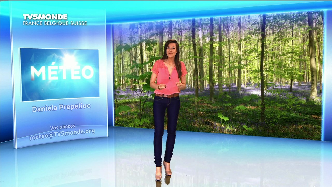 2016 05 11 DANIELA PREPELIUC pour LA METEO de TV5 MONDE