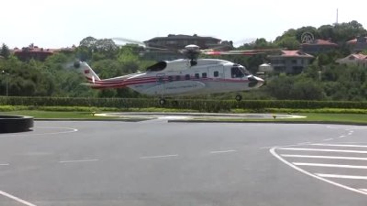 Cumhurbaşkanı Erdoğan, Huber Köşkü'nden Ayrıldı