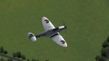 FSX Spitfire MK IX at Goodwood (UK)