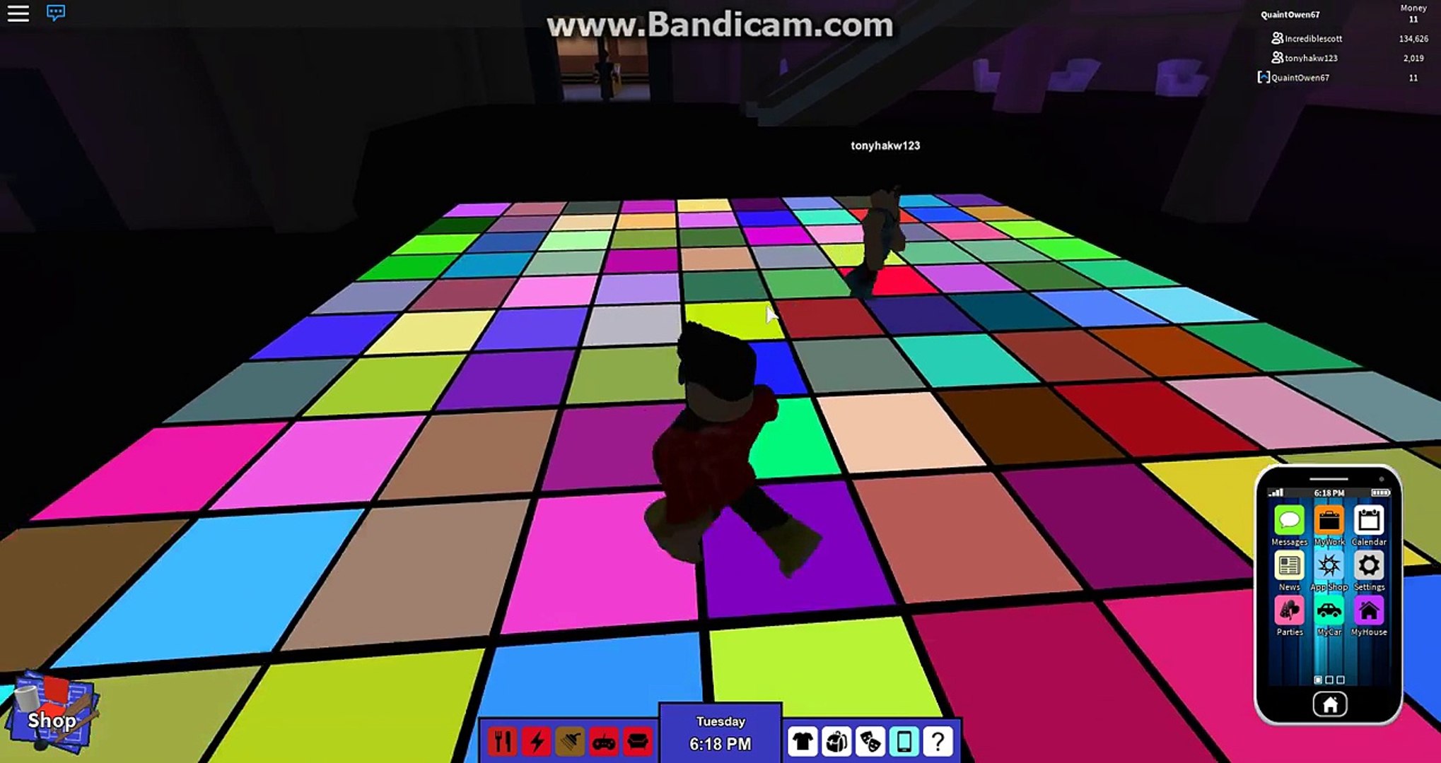 Roblox Rocitizens Ice Dance Club Fun Epic Music Video Dailymotion - club dj boys and girls dance club roblox