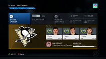 NHL 16 Pittsburgh Penguins Be A GM Mode Episode 1 - Race to the Cup!