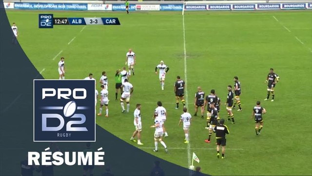 PRO D2 - Résumé Albi-Carcassonne: 37-15 - J29 - Saison 2015/2016