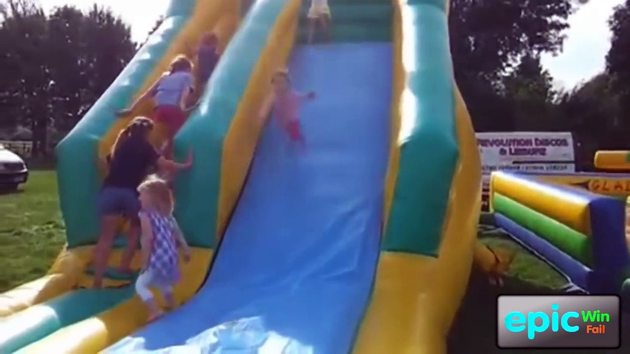 Epic Win Fail HD Compilation - Best Slip n Slide Fails 2012-2013