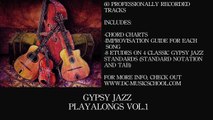 Minor Swing Guitar Etude 1 from Gypsy Jazz Playalongs vol. 1