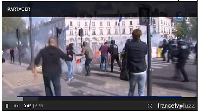 Suites de la manif du 10 mai 2016 à Tours