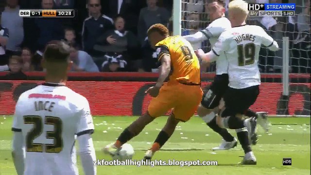 Derby County 0-3 Hull City HD All Goals & Full Highlights FL Championship Promotion 14.05.2016 HD