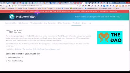Como Comprar Tokens DAO para Sock it con Ethereum