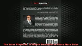 Downlaod Full PDF Free  The Sales Playbook 11 Simple Strategies to Close More Sales Online Free