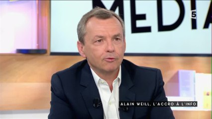 Alain Weill, accro à l'info - C à vous - 13/05/2016