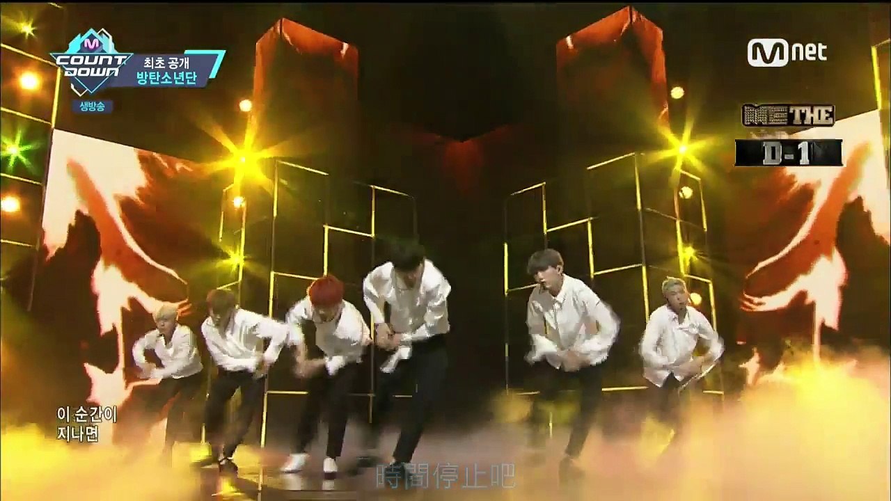 [繁中字幕] BTS Butterfly LIVE @M! Countdown