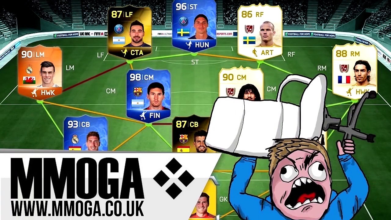 FIFA 14 - MY BRO ATTACKS!!
