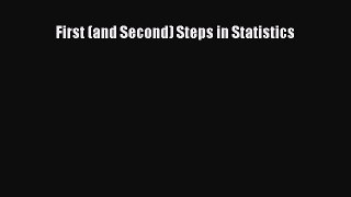 Read First (and Second) Steps in Statistics Ebook Free