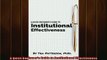 Free PDF Downlaod  A Quick Beginners Guide to Institutional Effectiveness  FREE BOOOK ONLINE