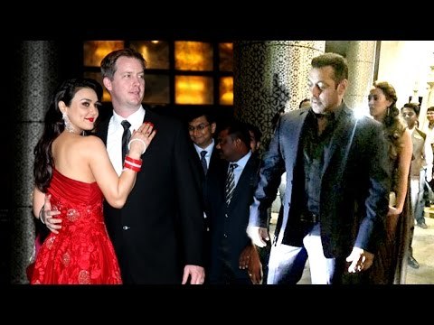 Preity Zinta's WEDDING Reception 2016 - Salman Khan's GRAND Entry & Exit