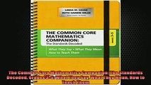 FREE DOWNLOAD  The Common Core Mathematics Companion The Standards Decoded Grades 35 What They Say  BOOK ONLINE