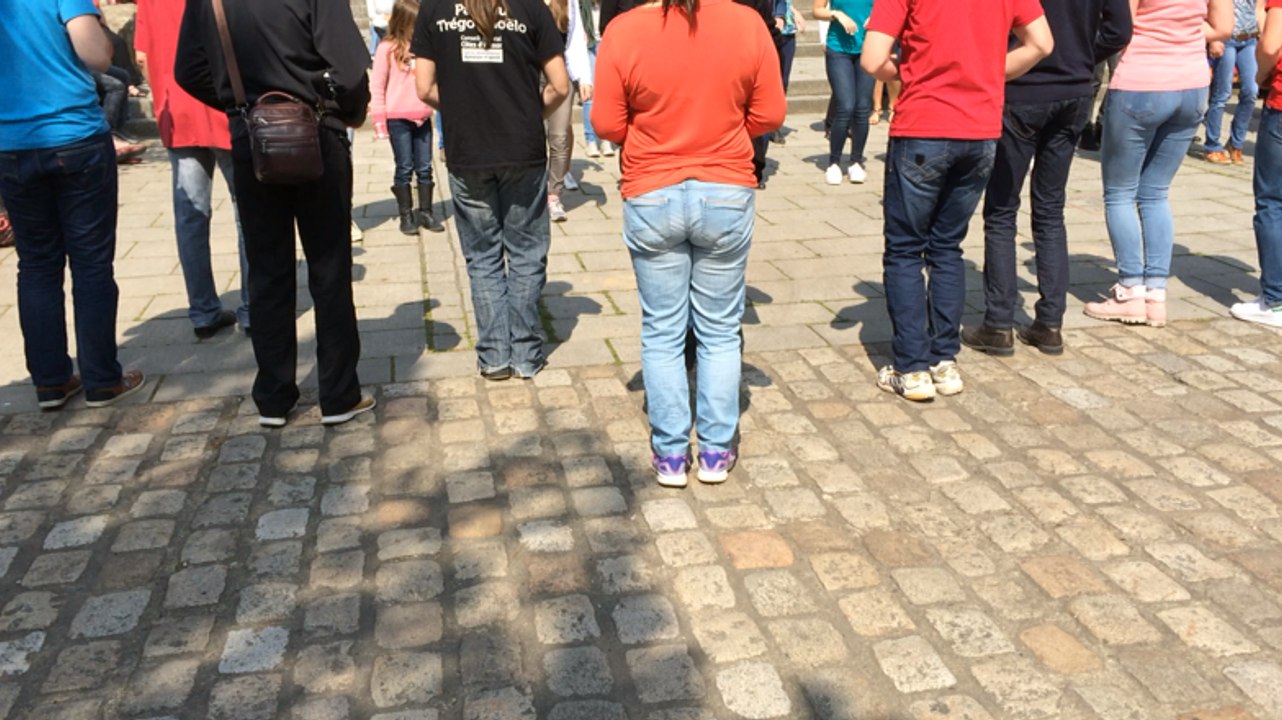 Fête multicolore