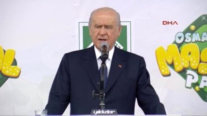 Osmaniye MHP Lideri Bahçeli Osmaniye'de Konuştu-2