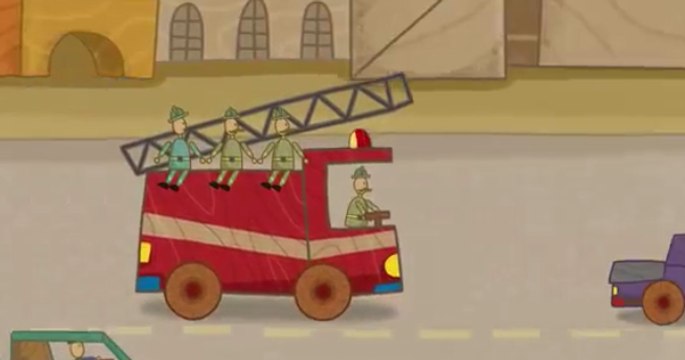 Сериал для мальчиков МАШИНКИ. Пожарная машина. Мультики для детей