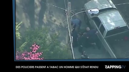Des policiers passent à tabac un homme qui s’était pourtant rendu (Vidéo)