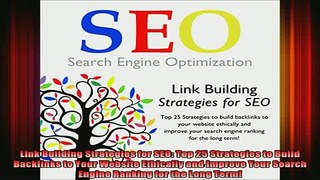 READ book  Link Building Strategies for SEO Top 25 Strategies to Build Backlinks to Your Website Full EBook