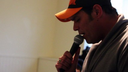 Franz Goovaerts sings the Johnny Halladay song 'All That I Know' Baltimore May 2016