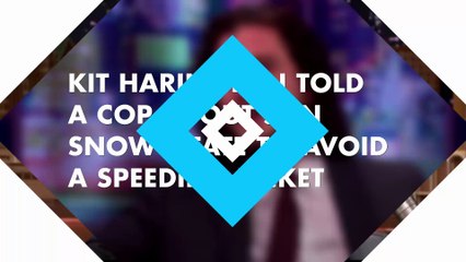 Kit Harington told a cop about Jon Snow's fate to avoid a speeding ticket