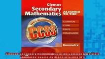 Free PDF Downlaod  Glencoe Secondary Mathematics to the Common Core State Standards Geometry MERRILL  DOWNLOAD ONLINE