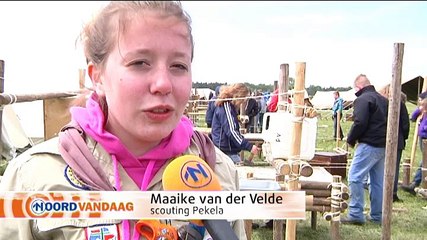 De vlag is gehesen: Het Pinksterkamp is weer begonnen - RTV Noord