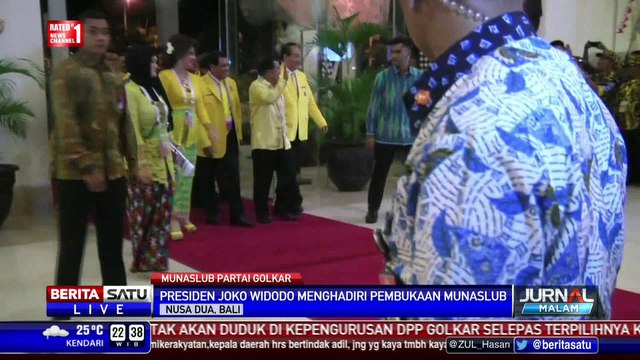 Jokowi-JK Hadiri Pembukaan Munaslub Golkar