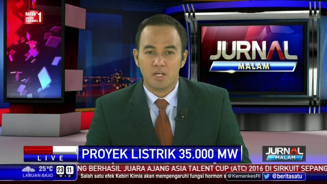 Proyek Listrik 35 Ribu Mw Berjalan Lambat