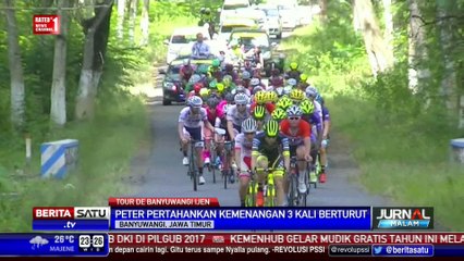 Tour de Banyuwangi, Peter Pouly Pertahankan Gelar Juara