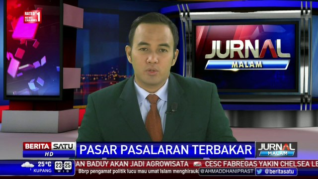 Puluhan Kios di Pasar Pasalaran Terbakar