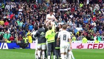 Álvaro Arbeloa bids farewell to the Bernabéu