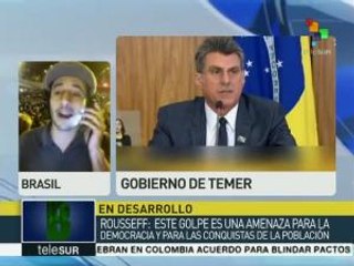 Brasil: pueblo rechaza gob. interino de Temer, lo considera ilegítimo