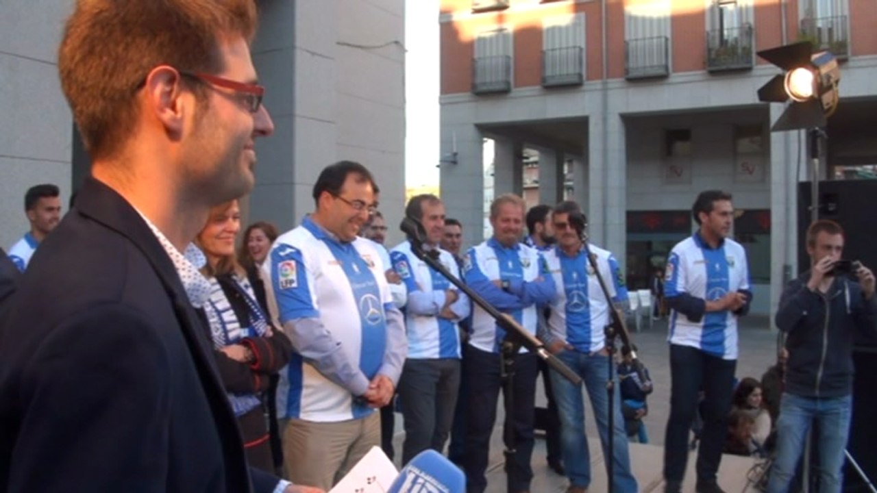 ACTO DE APOYO AL C.D. LEGANÉS PARA SUBIR A PRIMERA