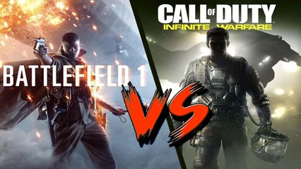 CALL OF DUTY INFINITE WARFARE VS BATTLEFIELD 1
